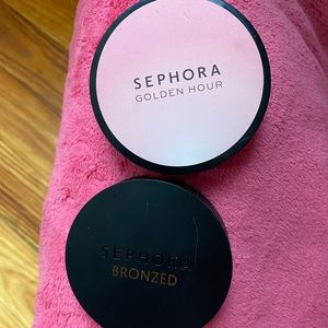 Sephora highlighter and bronzer